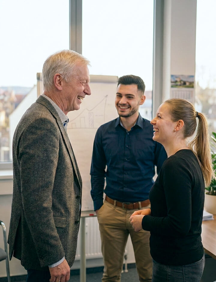 Austausch in einem Unternehmen, JOBvision WIN-Netzwerk Fulda